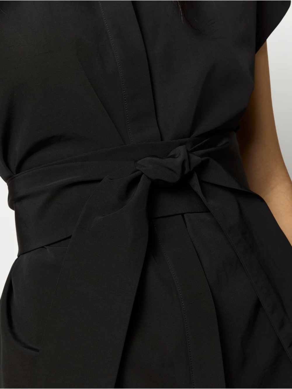 ANN MASHBURN Gianna Silk Shirtdress Dress - Picture 15 of 15